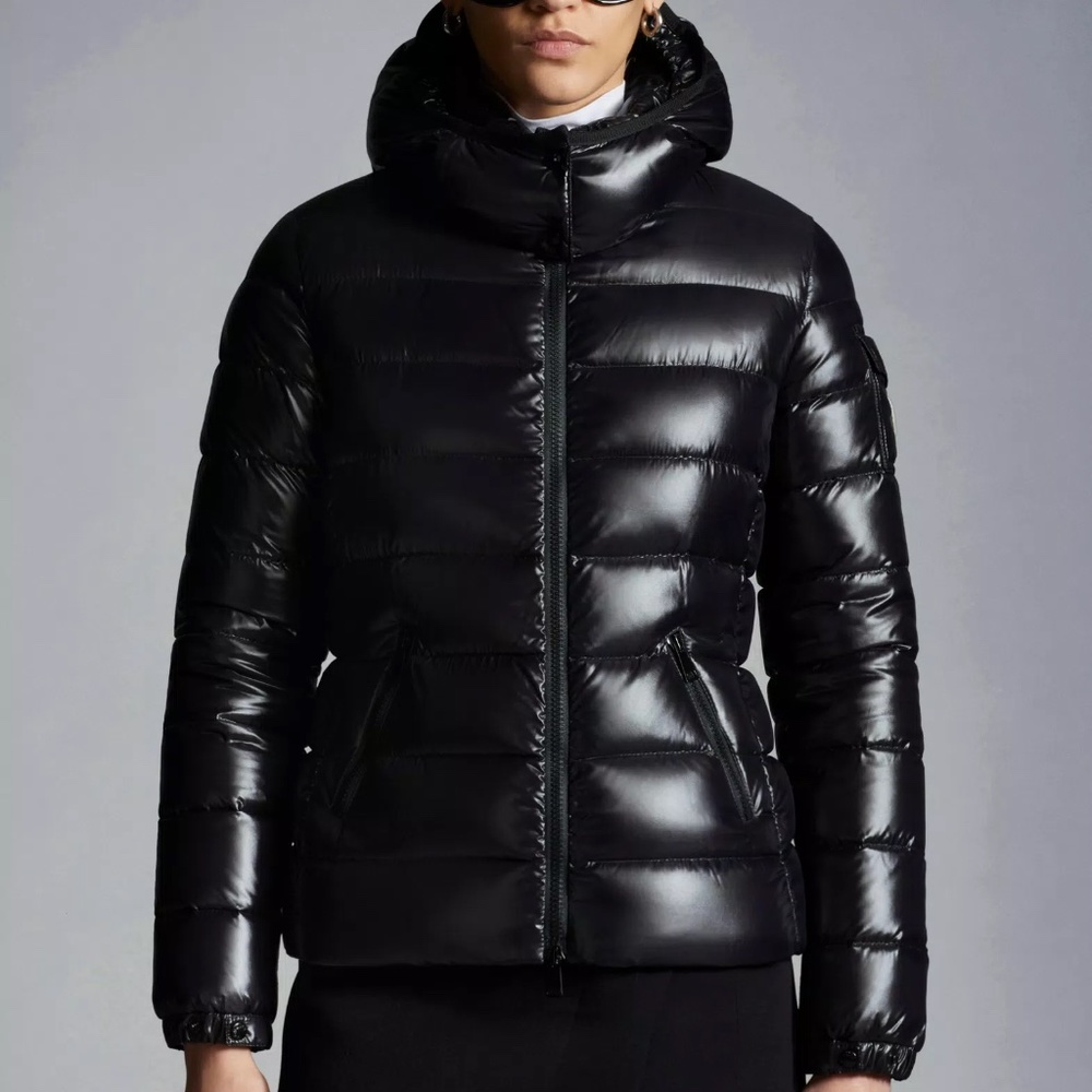 NEW MONCLER Bady Giubbotto Black Down Puffer Jacket Sz 1